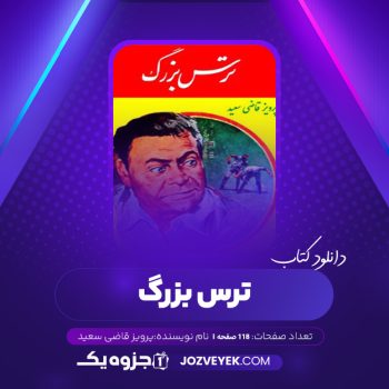 دانلود کتاب ترس بزرگ پرویز قاضی سعید (PDF)