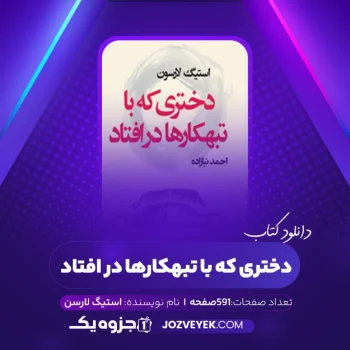 دانلود کتاب دختری که با تبهکارها در افتاد استیگ لارسن (PDF)