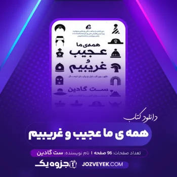 دانلود کتاب همه ی ما عجیب و غریبیم ست گادین (PDF)