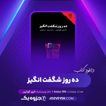 دانلود کتاب ده روز شگفت انگیز الری کوئین (PDF)