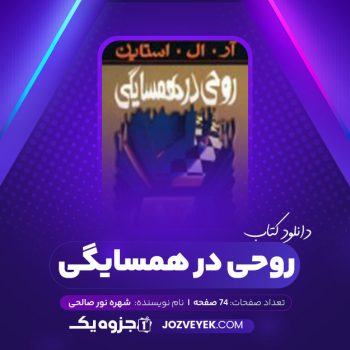 دانلود کتاب روحی در همسایگی شهره نور صالحی (PDF)