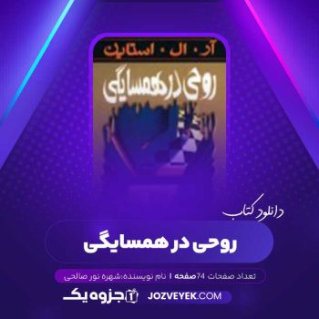 دانلود کتاب روحی در همسایگی شهره نور صالحی (PDF)